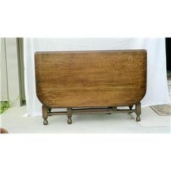 English Oak Gateleg Table - Large #896675