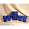 Image 1 : Cobalt Blue Beverage Set #897082