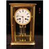 Image 1 : A French 4 glass mantel clock period 1870 #897125