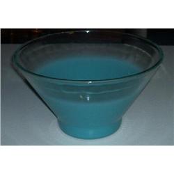 West Virginia Glass "Smoke Blue"  Bowl #916337