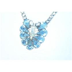 Jewelry-Sapphire Blue/Crystal Rhinestone  #916414