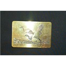 AMMERSAND Brass Belt Buckle #916448