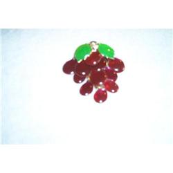 Jewelry-C-Clasp Jelly Belly Grape Brooch/Pin #916470