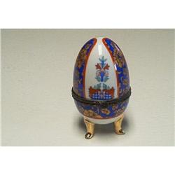 Jewelry-Porcelain Egg Jewerly Container #916490