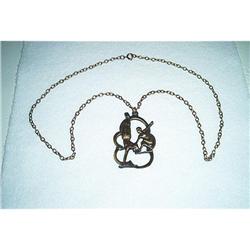 Jewelry-Medallion Pendant  With Chain Necklace #916494