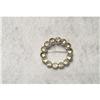 Image 1 : Jewelry-Crystal Rhinestone Circle Brooch #916506