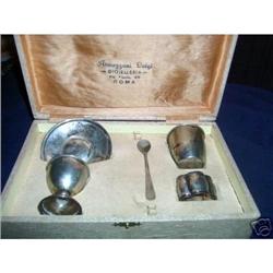 800 Silver 5 piece set from Italy #916553