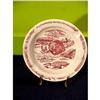 Image 1 : Vintage Vernon Kilns Pottery Red Transferware #916585