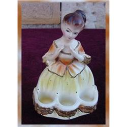 Vintage Lipstick Holder Porcelain Chadwick #916599