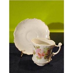 Victorian Roses C T Tielsch Germany Tea cup  #916602