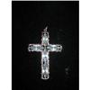 Image 1 : BEAUTIFUL...VINTAGE CROSS PENDANT IN ETCHED #916628