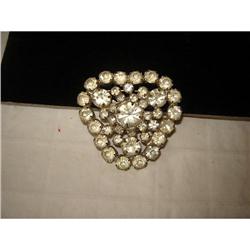 Vintage..1920's Rhinestone Brooch...LG.STONES #916677
