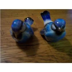 Pair of Goebel Bluebird Figurines-1970s #916700