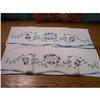 Image 1 : Unused Pair of Pillowcases with Fancy Work #916704