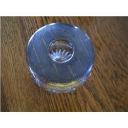 Silver Plate Top Hair Receiver #916775