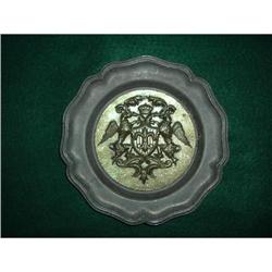 Pewter plate #916825