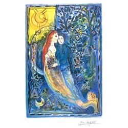 BEAUTIFUL MARC CHAGALL WEDDING SIGNED #917017