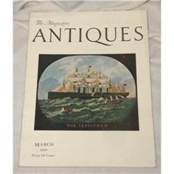 Antiques,The Magazine March 1929 ORIGINAL NMint #917100