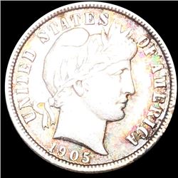 1905 Barber Silver Dime CLOSELY UNCIRCULATED