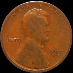 1913-D Lincoln Wheat Penny NICELY CIRCULATED