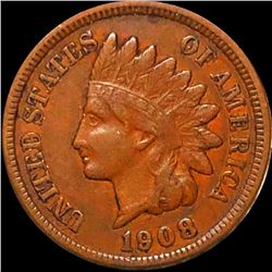 1908 Indian Head Penny CLOSELY UNCIRCULATED