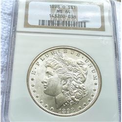 1898-O Morgan Silver Dollar NGC - MS64