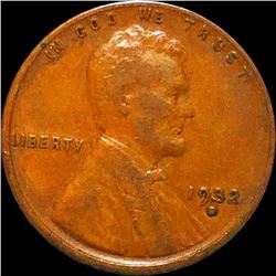 1932-D Lincoln Wheat Penny LIGHTLY CIRCULATED