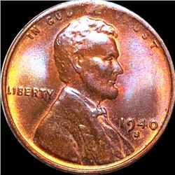 1940-S Lincoln Wheat Penny CLOSELY UNCIRCULATED