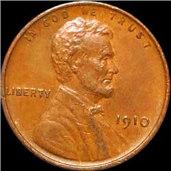 1910 Lincoln Wheat Penny CLOSELY UNCIRCULATED