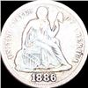 Image 1 : 1886 Seated Liberty Dime NICELY CIRCULATED
