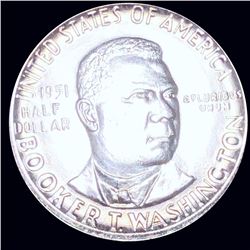 1951 Booker T. Washington Half Dollar GEM BU