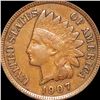 Image 1 : 1907 Indian Head Penny NEARLY UNCIRCULATED