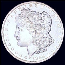 1884-O Morgan Silver Dollar GEM BU