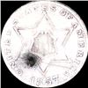 Image 1 : 1857 Three Cent Silver NEARLY UNCIRCULATED