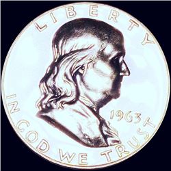 1963 Franklin Half Dollar PROOF UNCIRCULATED