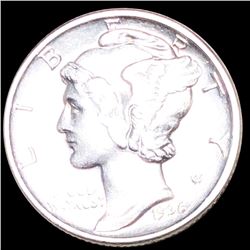1936-D Mercury Silver Dime UNCIRCULATED