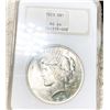 Image 1 : 1923 Silver Peace Dollar NGC - MS64