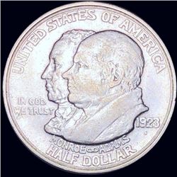 1923-S Monroe Half Dollar NEARLY UNCIRCULATED