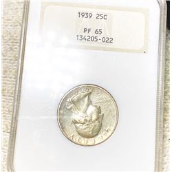 1939 Washington Quarter NGC - PF65