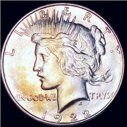 1922-S Silver Peace Dollar UNCIRCULATED