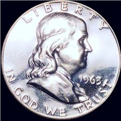 1963 Franklin Half Dollar PROOF UNCIRCULATED