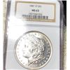 Image 1 : 1881-O Morgan Silver Dollar NGC - MS63