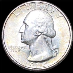1934-D Washington Quarter CLOSELY UNCIRCULATED