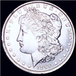 1890-O Morgan Silver Dollar CLOSELY UNCIRCULATED