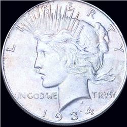 1934 Silver Peace Dollar UNCIRCULATED