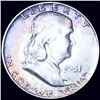 Image 1 : 1951 Franklin Half Dollar UNCIRCULATED