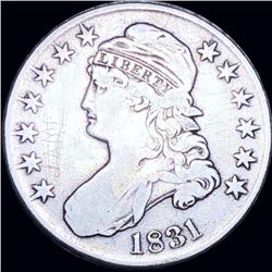 1831 Capped Bust Half Dollar LIGHTLY CIRCULATED