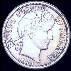 1914 Barber Silver Dime UNCIRCULATED