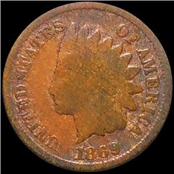 1869 Indian Head Penny CIRCULATED