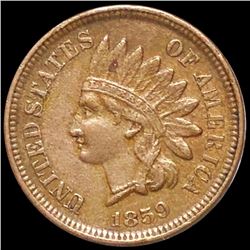 1859 Indian Head Penny ABOUT UNCIRCULATED